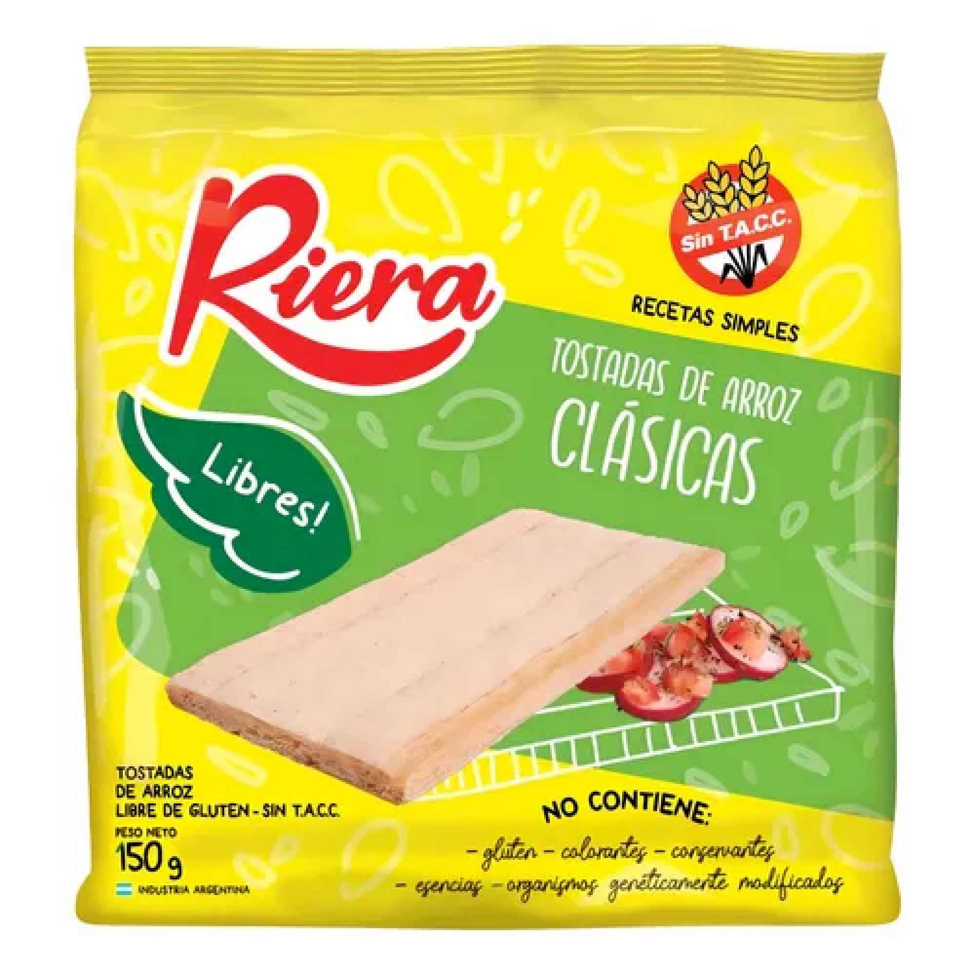 TOSTADA ARROZ - RIERA SIN GLUTEN