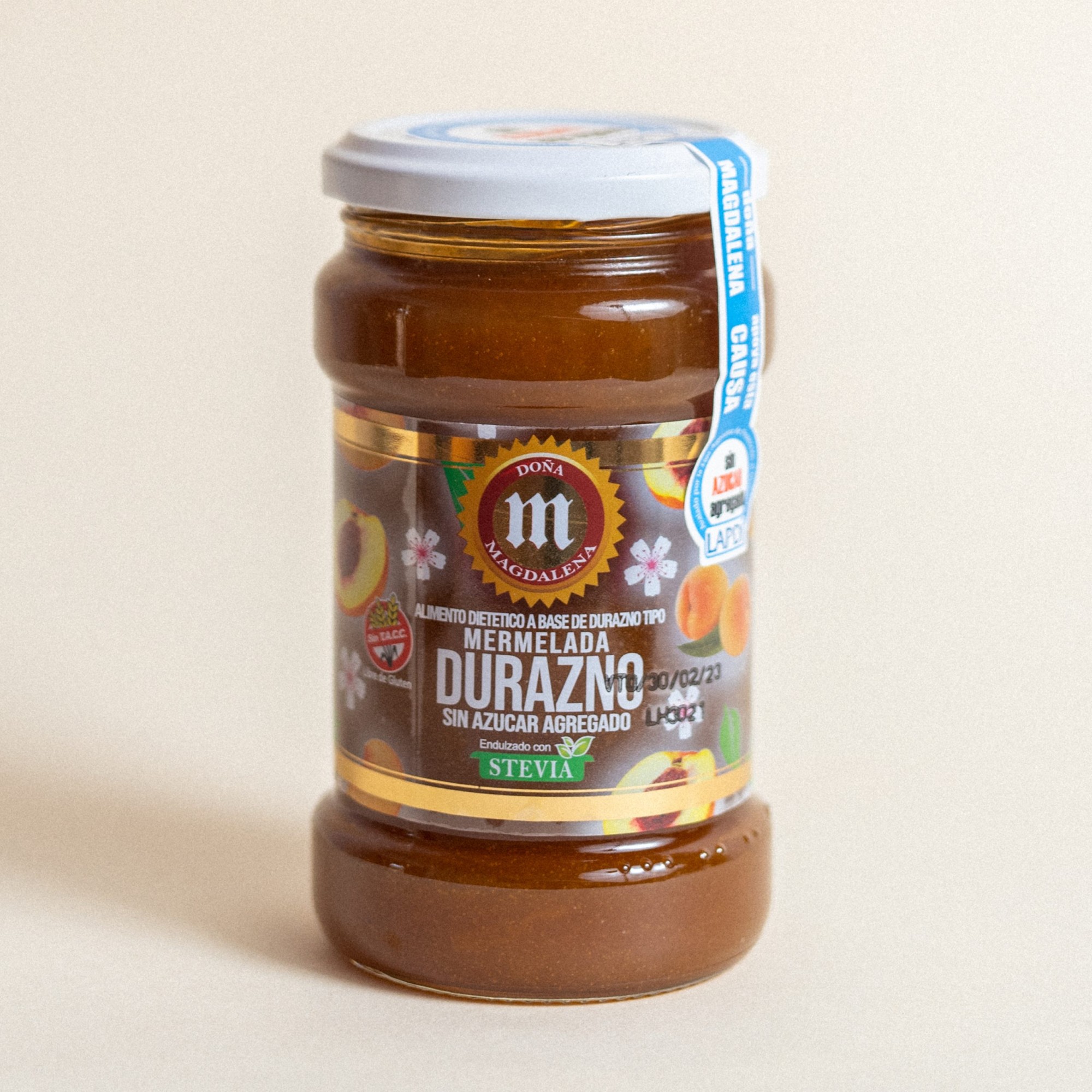 MERMELADA DE DURAZNO - DOÑA MAGDALENA