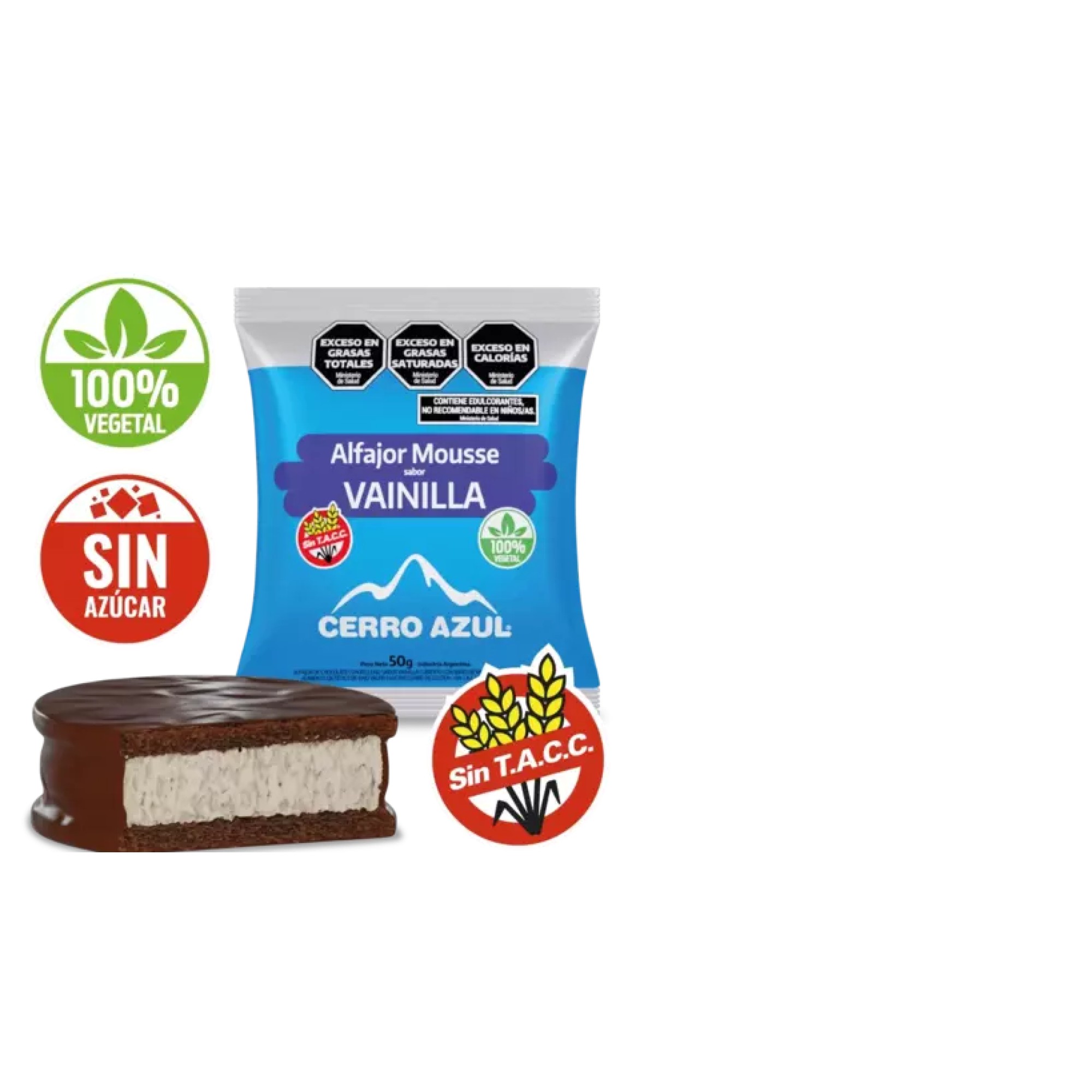ALFAJOR MOUSSE VAINILLA
