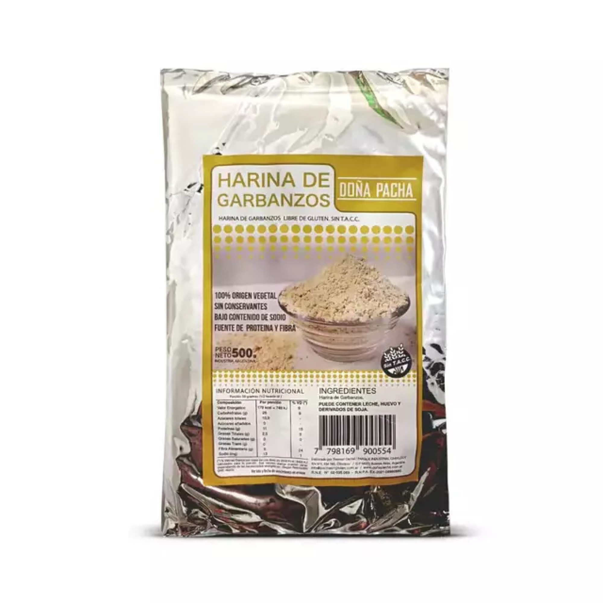 HARINA DE GARBANZOS SIN GLUTEN