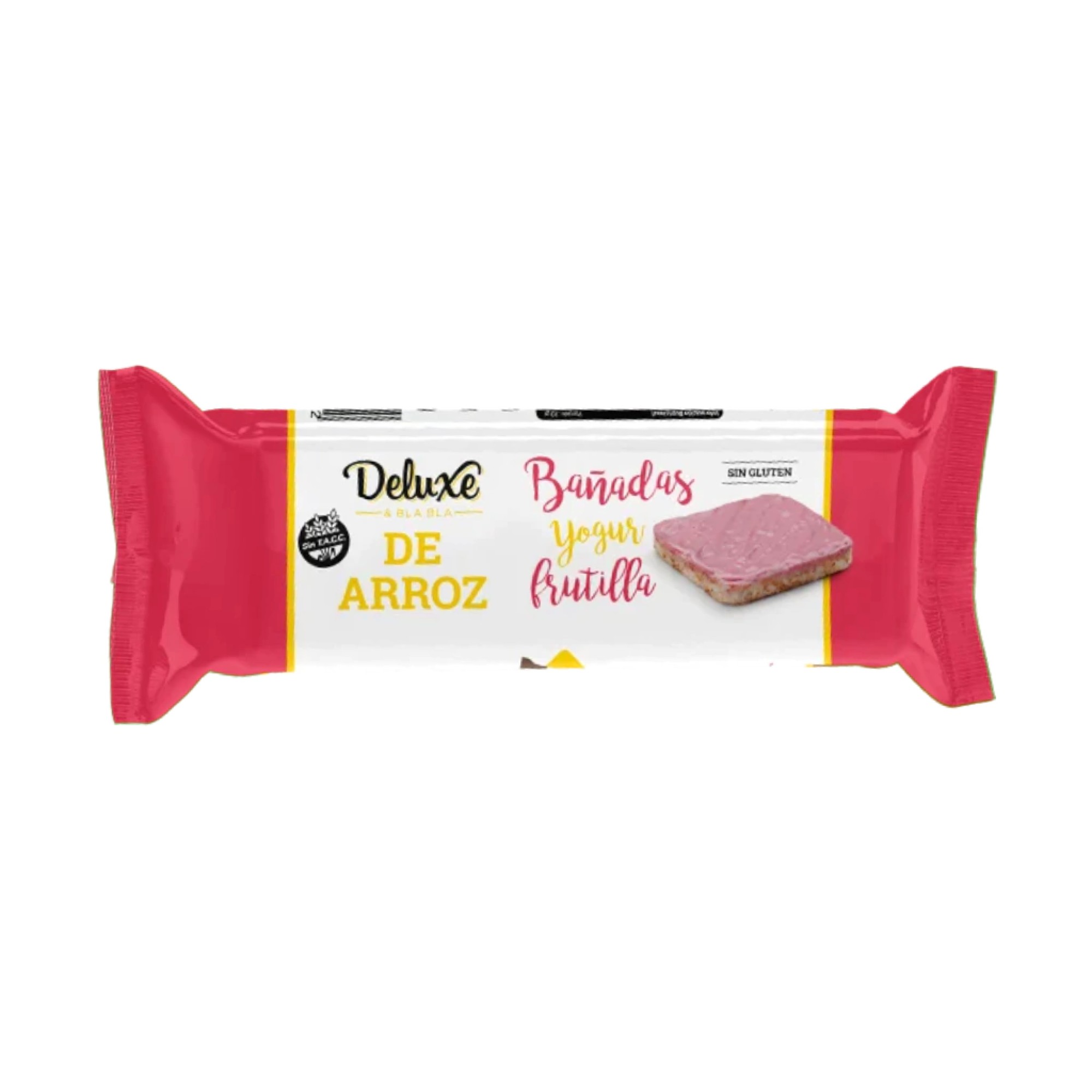 GALLETAS BAÑADAS FRUTILLA  DELUXE